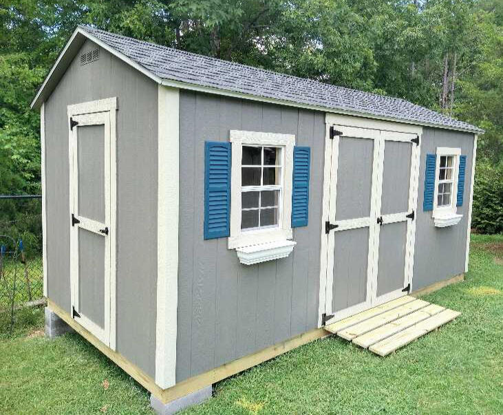 8X16 shed Beautiful sheds!