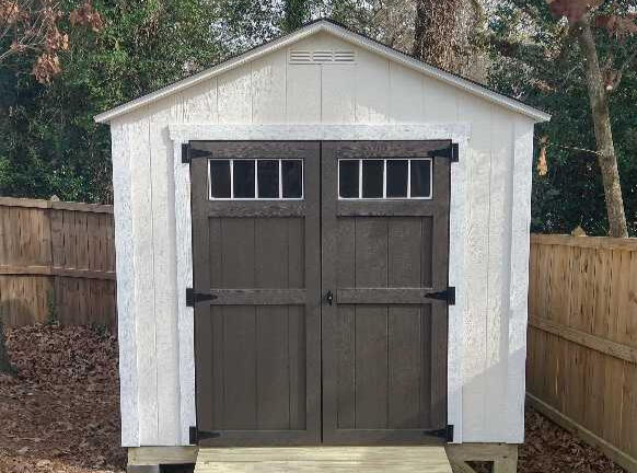 Transom windows Get extra natural light in your shed