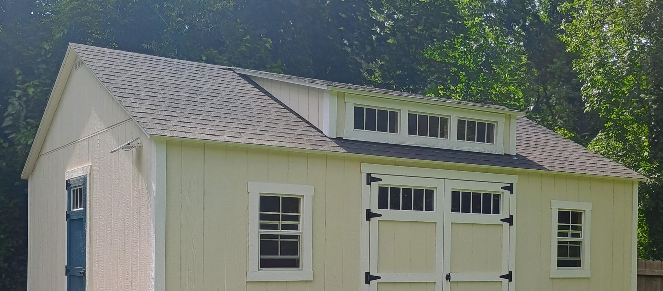 Shed with dormer Dormer on 12x20 shed